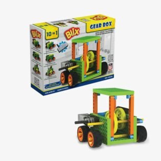Blix Gears Box - 10 in 1, Science Kit, Robotics, Educational DIY Building Set, Construction Toys, STEM Toys for 8+ Years Boys and Girls