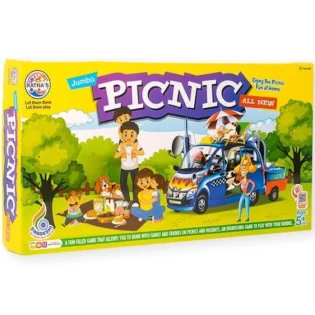 RATNA'S Picnic Board Family And friends Game Big Fun, Pack of 1, Multicolor, Kids