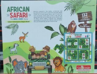 Toymate African Safari - A Smart Fun Activity Games Toys Brain IQ Development Puzzles for Kids 4 5 6 7 8 (African Safari)