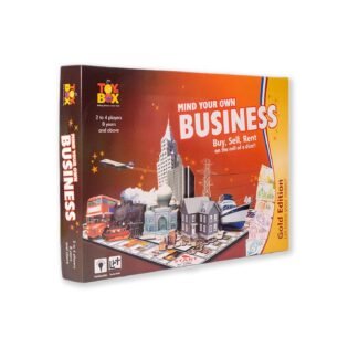 Toysbox Mind Your Own Business (Gold Edition), Buy/Sell/Rent on the roll of a Dice Game for 8+ and above years Kids.