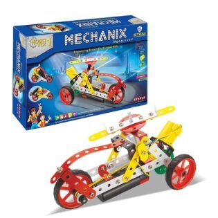 Zephyr Mechanix Robotix-1 STEM education Toy, Building and Construction Set for Boys and Girls Age 8+ Years, Motor and Gear Engineering System