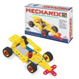 Zephyr Mechanix Grand Prix Cars-2, Stem Educational Toy, Plastic Engineering Construction Set for Boys And Girls Age 5+