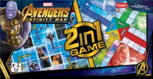 Avengers Infinity Wars 2 in 1 Board Game by NeXushubs