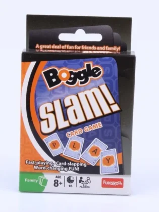 Boggle Slam Card Game – Fast Word Game for Kids and Families