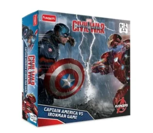 Captain America vs Iron Man Marvel Circular Board Game