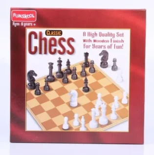Classic Chess Board Game with Wide Board and 63mm King