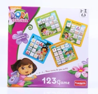 Dora 123 Game - Fun Counting and Matching Board Game for Kids