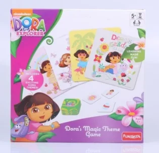 Dora Magic Theme Game – Spinner & Theme Card Matching Game