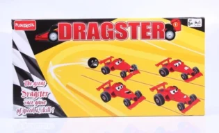 Dragster Racing Board Game for Kids - High-Speed Car Racing Fun