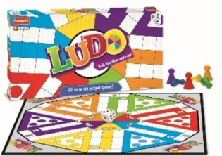 LUDO 6 Player Classic Family Board Game