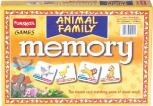 MEMORY ANIMAL FAMILY – Funskool Educational Matching Game