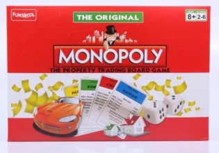 Monopoly Board Game - Fast Dealing Property Trading Fun for Families
