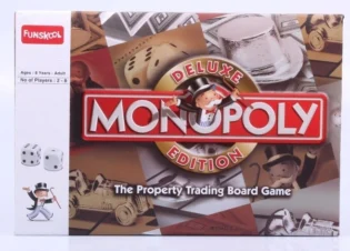 Monopoly Deluxe Board Game – Premium Edition by Funskool