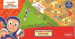 Ninja Hattori Maze Puzzle Game for Kids