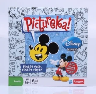 Pictureka Disney Edition – Hasbro Visual Search Game Featuring Disney Characters