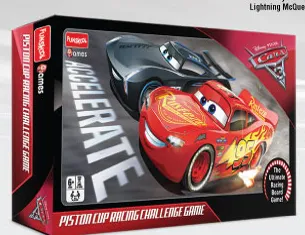 Piston Cup Race Challenge Game – Lightning McQueen vs Lightning Storm
