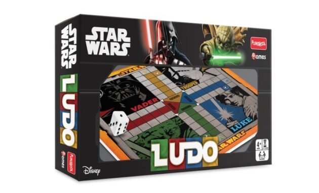 Star Wars Ludo Game Board - Classic Ludo Adventure with Star Wars Characters
