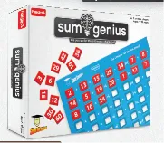 SUM GENIUS – Educational Math Board Game for Kids