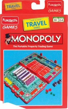 TRAVEL MONOPOLY – Portable Family Board Game