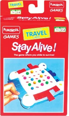 TRAVEL STAY ALIVE – Portable Puzzle Game with Strategic Slides and Traps