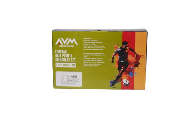 ProKick 3-in-1 Football Gear Set – Ball Pump, Shin Guards & Carry Case - Image 2