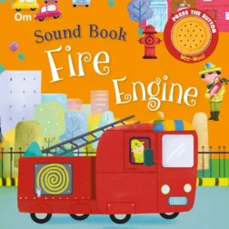 Refurbished Sound Book Fire Engine – Interactive Board Book with Siren Button