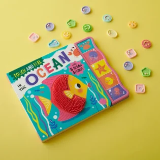Refurbished Touch and Feel In the Ocean – Sensory Silicone Sound Book for Toddlers
