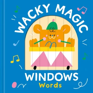 Refurbished Wacky Magic Windows: Words – Interactive Changing Picture Word Book for Toddlers
