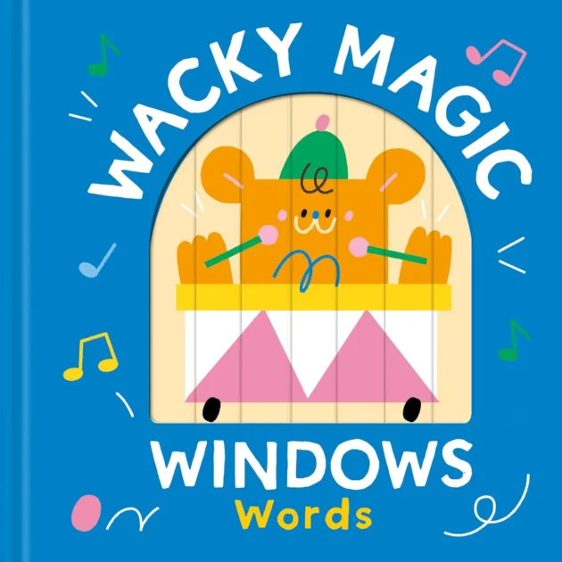 Refurbished Wacky Magic Windows: Words – Interactive Changing Picture Word Book for Toddlers