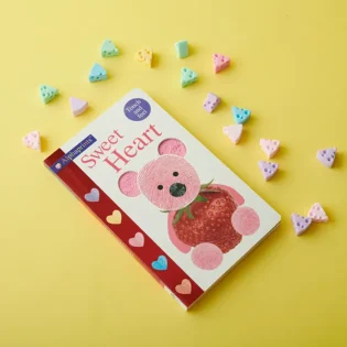 Refurbished ALPHAPRINTS: SWEET HEART – Touch-and-Feel Rhyming Book