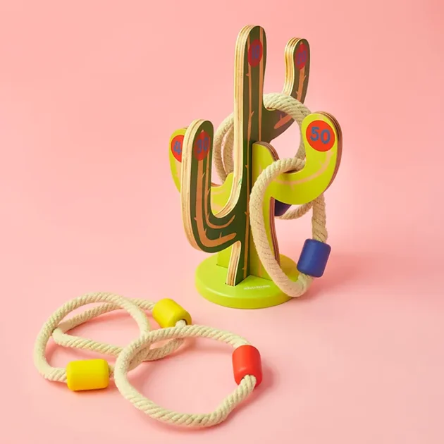 Refurbished Cactus Toss A Ring Game for Kids