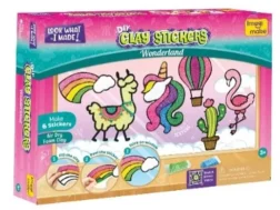 Clay Stickers - Wonderland DIY Dotz Kit for Kids | Fill, Peel & Stick Window Art