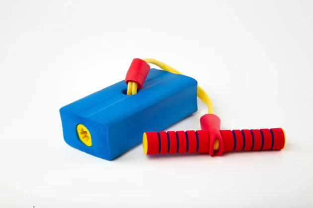 Foam Pogo Jumper for Kids with Squeaky Sound and Easy Grip – Indoor & Outdoor Use