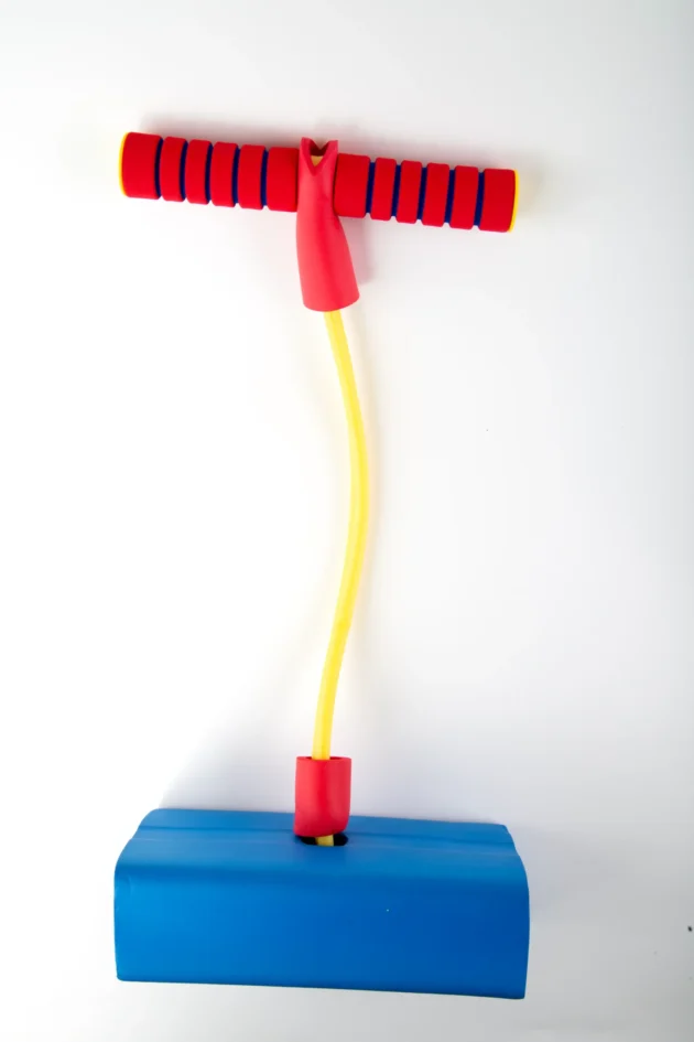 Foam Pogo Jumper for Kids with Squeaky Sound and Easy Grip – Indoor & Outdoor Use