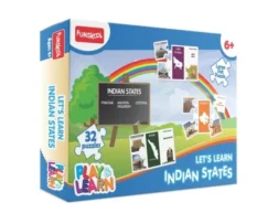 LETS LEARN INDIAN STATES – Educational Puzzle on Indian States, Capitals, and Languages
