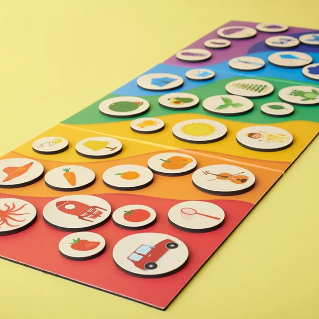 Refurbished Magnetic Match-Alphabet Rainbow - Image 2