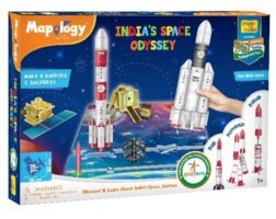 Mapology – India’s Space Journey | 3D Puzzle Toy Featuring Rockets, Satellites & Indian Space Milestones