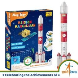 Mapology Mangalyaan – Build PSLV Rocket and Mars Orbiter Satellite | ISRO Mars Mission Toy for Kids