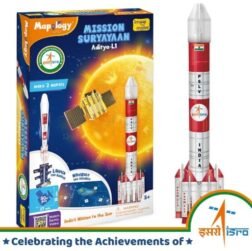 Mapology Mission Suryayaan Aditya L1 – Build PSLV XL Rocket and Magnetic Aditya L1 Satellite | ISRO Sun Mission Toy