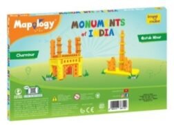 Mapology Monuments of India – 3D Puzzle Kit of Charminar and Qutab Minar for Kids