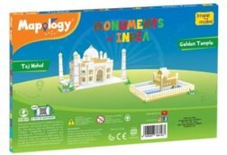 Mapology Monuments of India – 3D Puzzle of Taj Mahal and Golden Temple for Kids
