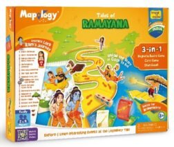 Mapology – Tales of Ramayana Board Game Featuring the Journey of Lord Ram from Ayodhya to Lanka for Kids