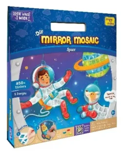 Mirror Mosaic Space DIY Art & Craft Kit for Kids by Imagimake