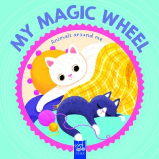Refurbished My Magic Wheel – Animals Around Me Book for Toddlers