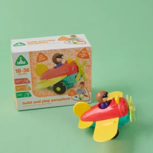 Refurbished NE ELC BUILD AND PLAY HELICOPTER – Colorful, Educational Helicopter Toy for Toddlers