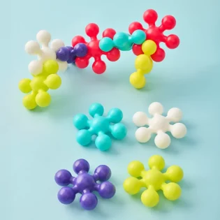 Refurbished NE ELC STAR LINKS – Colorful Star-Shaped Connecting Links for Toddlers
