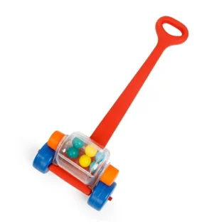 Refurbished NE SS OP PUSH WHEEL – Bright Colorful Push Walker Toy Made in India