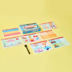 Refurbished Pen Control Write & Wipe Activity Kit for Kids - Fun & Reusable Dry-Wipe Learning Sheets