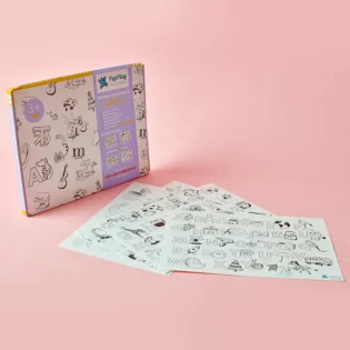 Refurbished PepPlay Doodle Placemats Educational Set for Toddlers