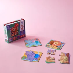 Refurbished Pepplay Farm Animal Touch & Feel Puzzle Set for Toddlers